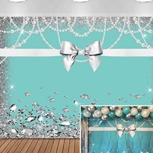 Bridal Shower 7 x 5 feet vinyl backdrop